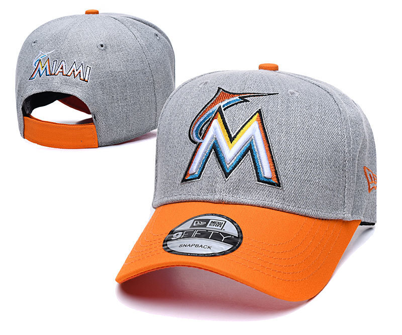 Miami Marlins Adjustable Hat - Image 2